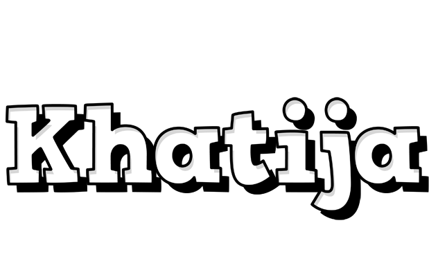 Khatija snowing logo