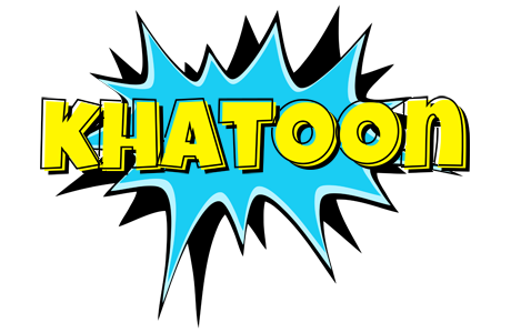 Khatoon amazing logo