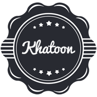 Khatoon badge logo