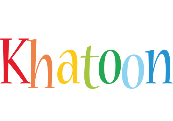 Khatoon birthday logo