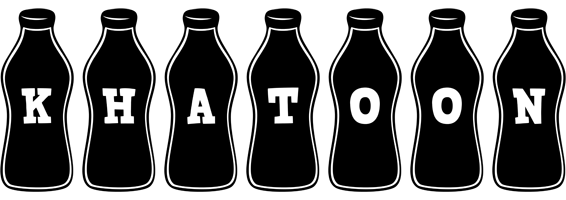 Khatoon bottle logo