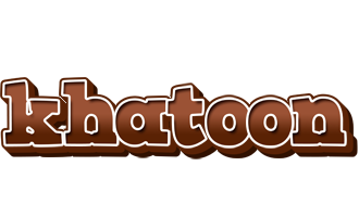 Khatoon brownie logo