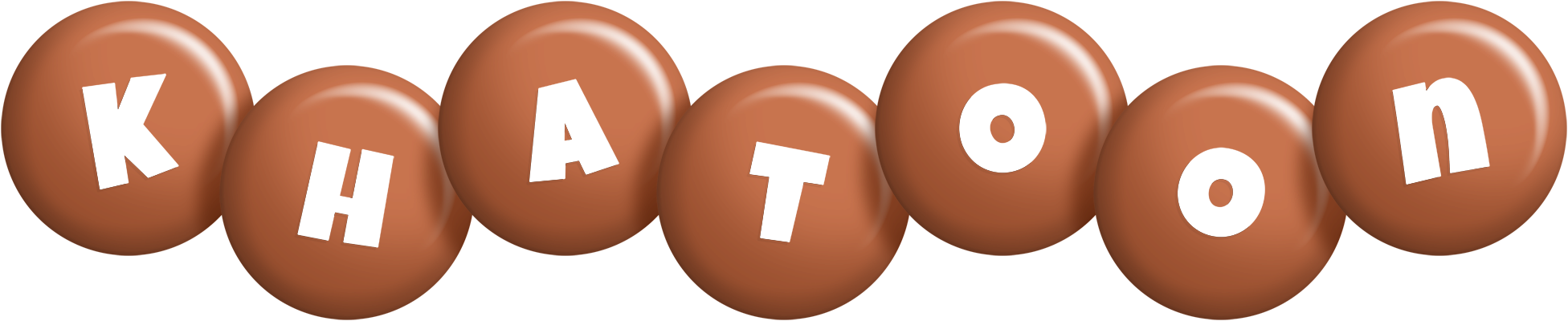 Khatoon candy-brown logo