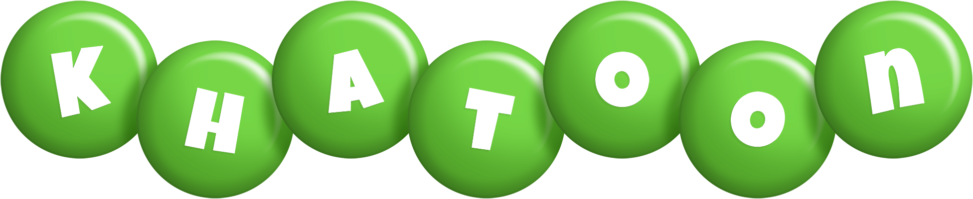 Khatoon candy-green logo