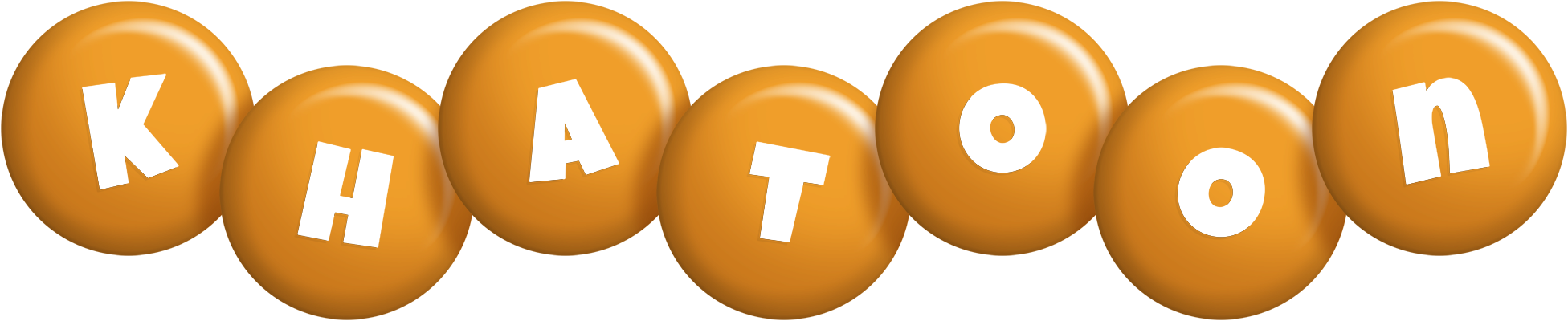 Khatoon candy-orange logo