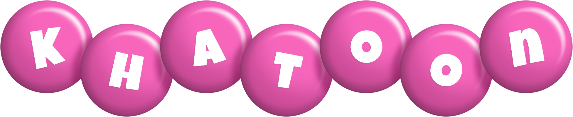 Khatoon candy-pink logo