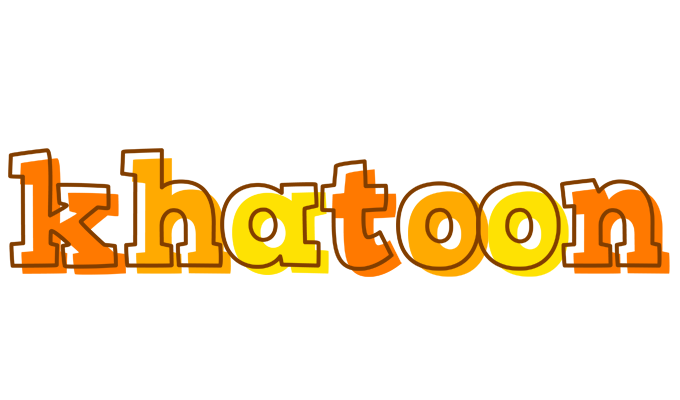 Khatoon desert logo