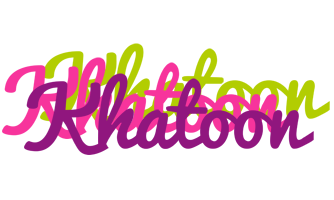 Khatoon flowers logo