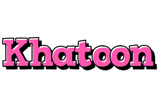 Khatoon girlish logo