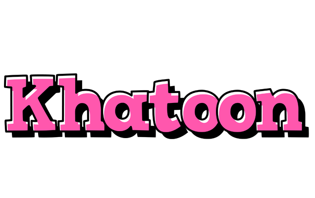 Khatoon girlish logo