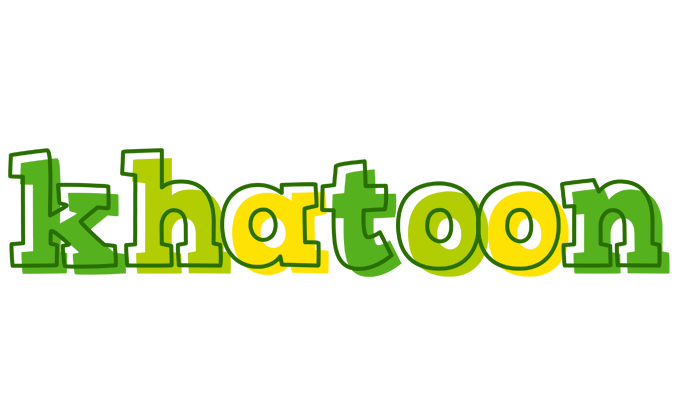 Khatoon juice logo