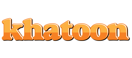 Khatoon orange logo