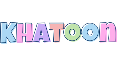 Khatoon pastel logo