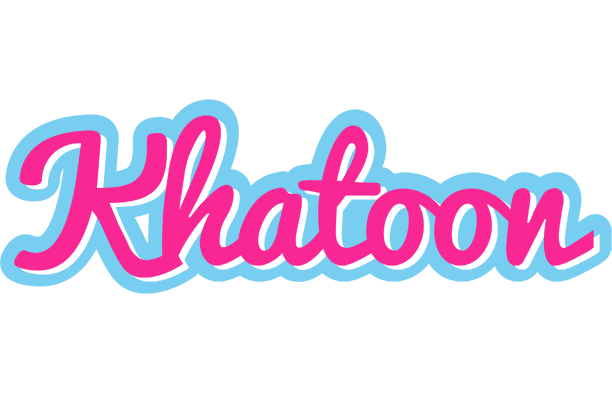 Khatoon popstar logo