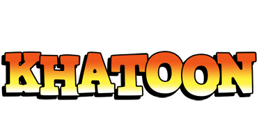 Khatoon sunset logo