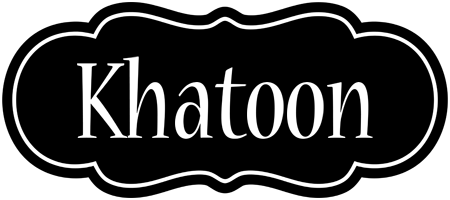 Khatoon welcome logo