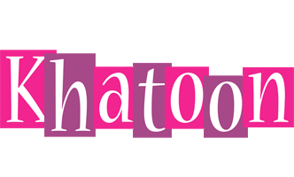 Khatoon whine logo