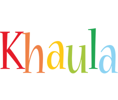 Khaula birthday logo