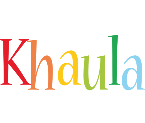 Khaula birthday logo