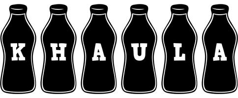 Khaula bottle logo