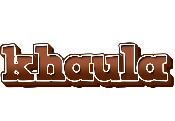 Khaula brownie logo