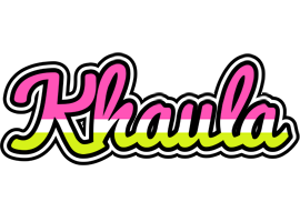 Khaula candies logo