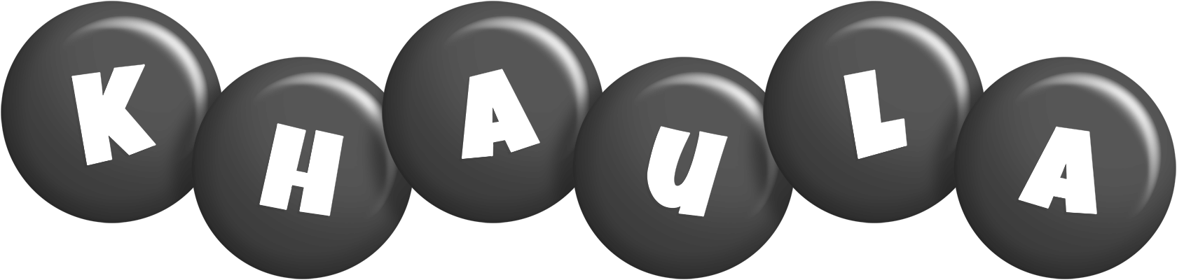 Khaula candy-black logo