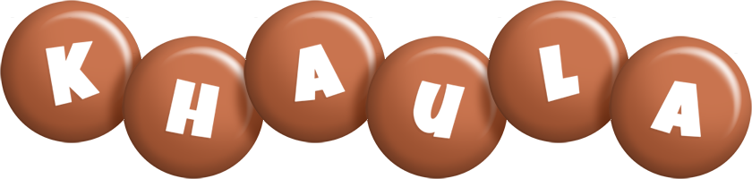 Khaula candy-brown logo