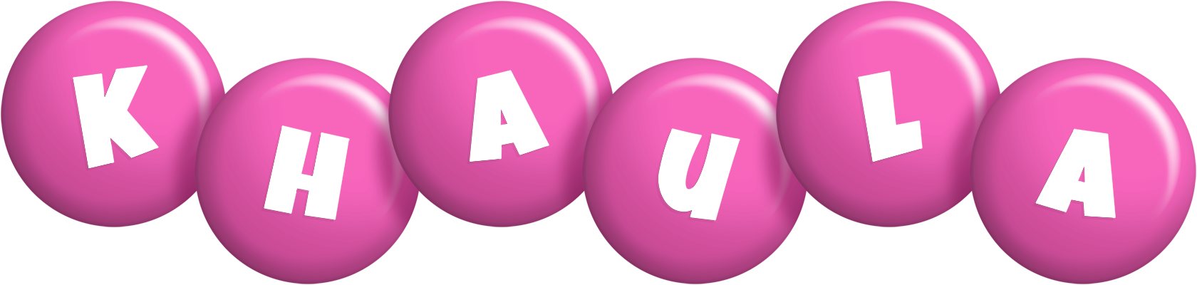 Khaula candy-pink logo