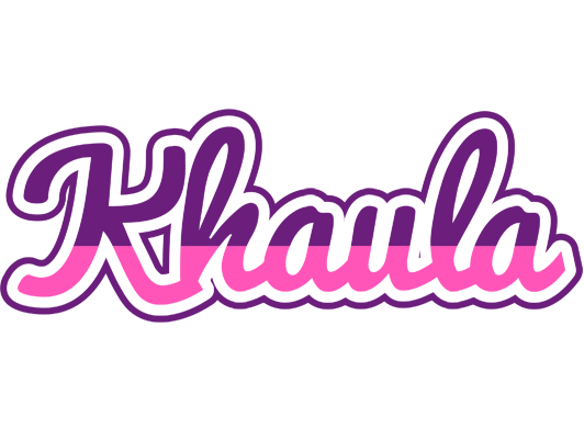 Khaula cheerful logo