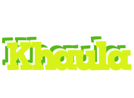 Khaula citrus logo