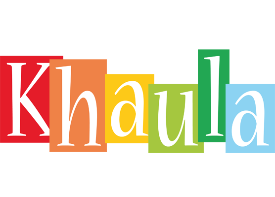 Khaula colors logo