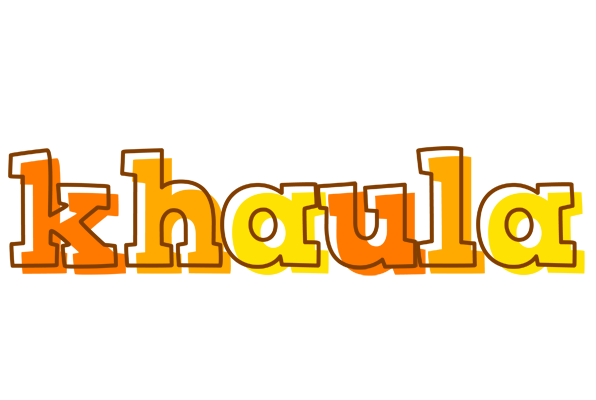 Khaula desert logo