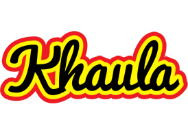 Khaula flaming logo