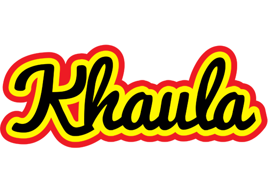 Khaula flaming logo