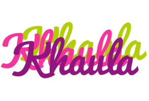 Khaula flowers logo