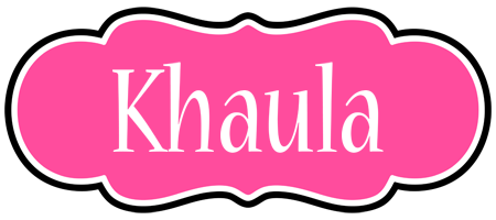 Khaula invitation logo