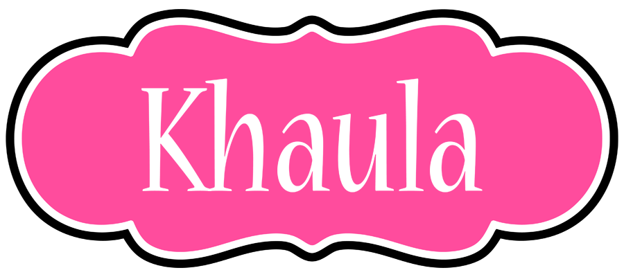 Khaula invitation logo