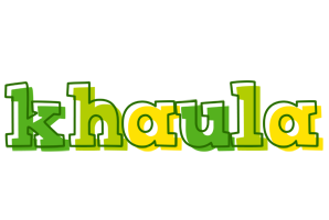 Khaula juice logo