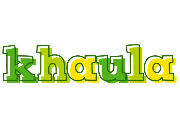 Khaula juice logo