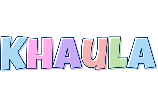 Khaula pastel logo