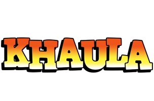 Khaula sunset logo