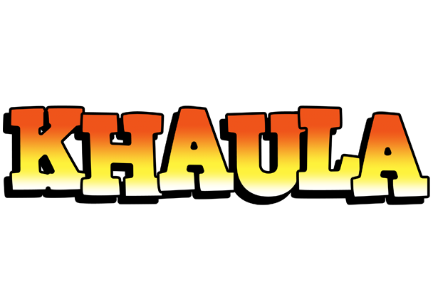 Khaula sunset logo