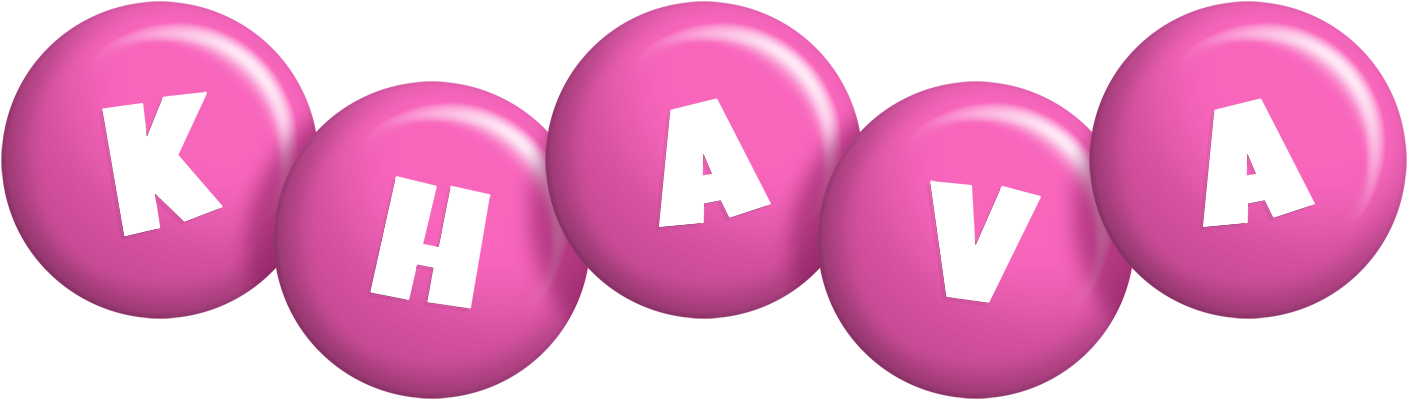 Khava candy-pink logo