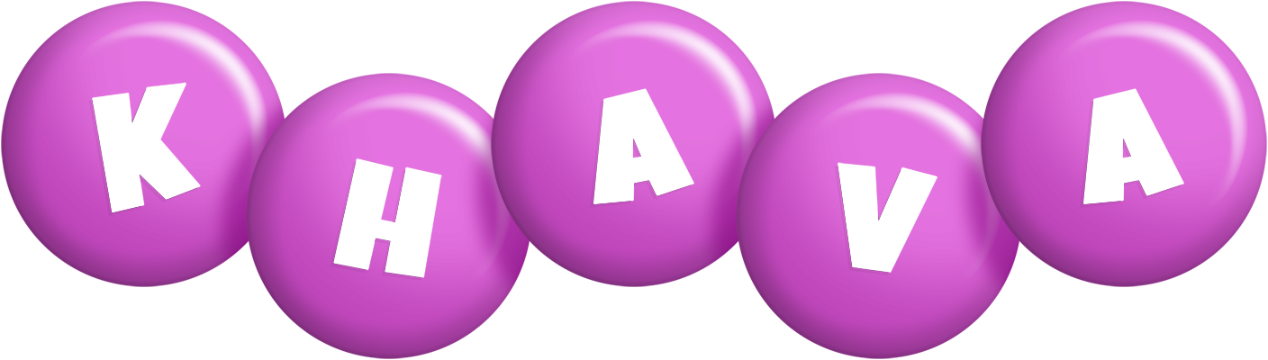 Khava candy-purple logo