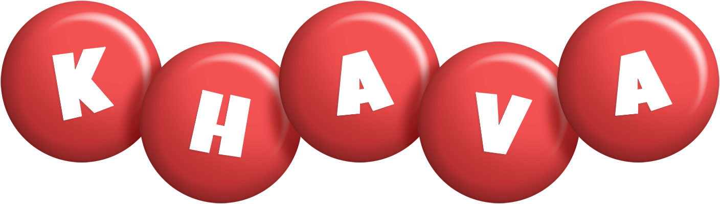 Khava candy-red logo