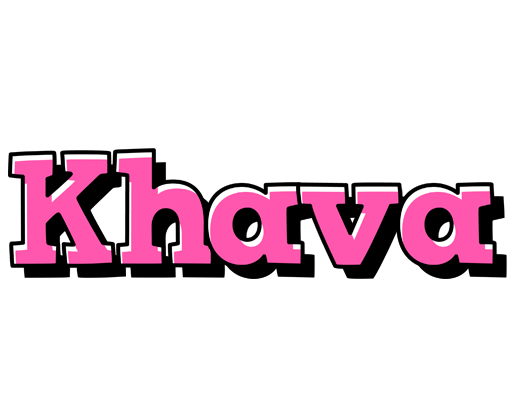 Khava girlish logo