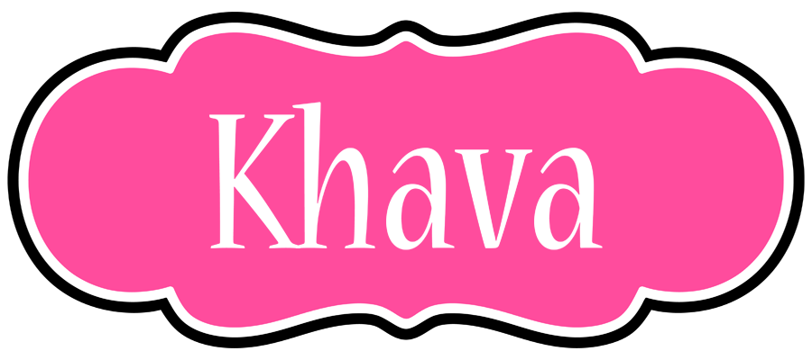 Khava invitation logo