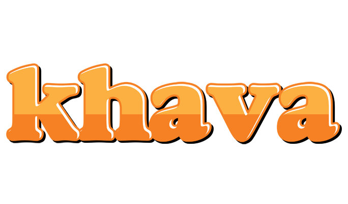 Khava orange logo