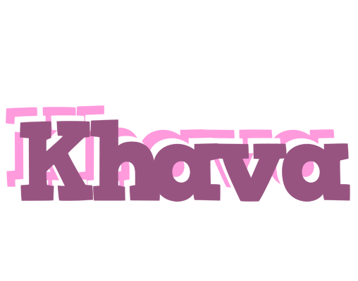Khava relaxing logo